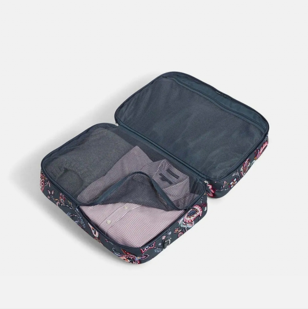 Vera Bradley Felicity Paisley Lay Flat Weekender Travel Bag - Picture 5 of 5